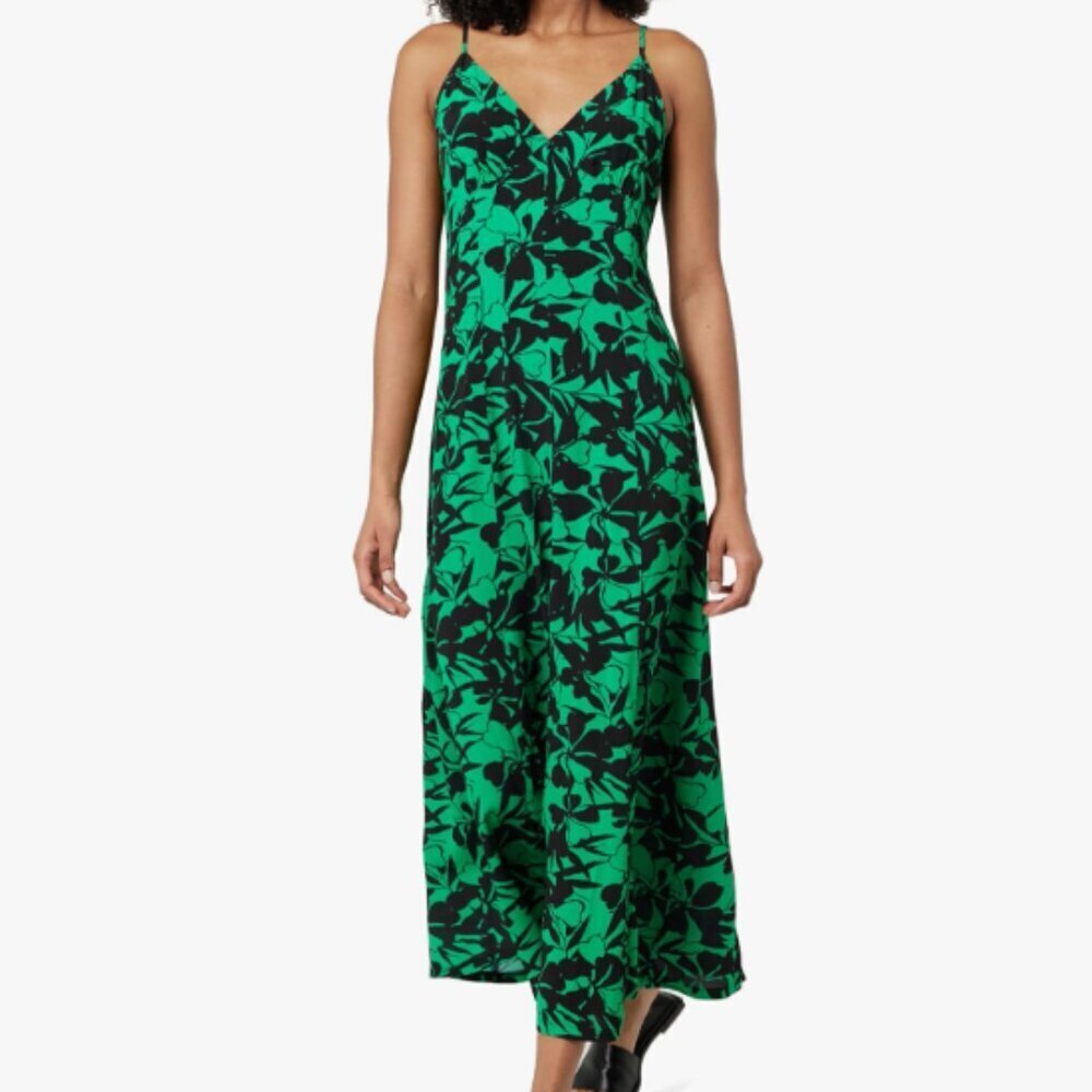 Resortwear Maxi Dress, XS, NWT, Tropical Floral, Vacation Ready